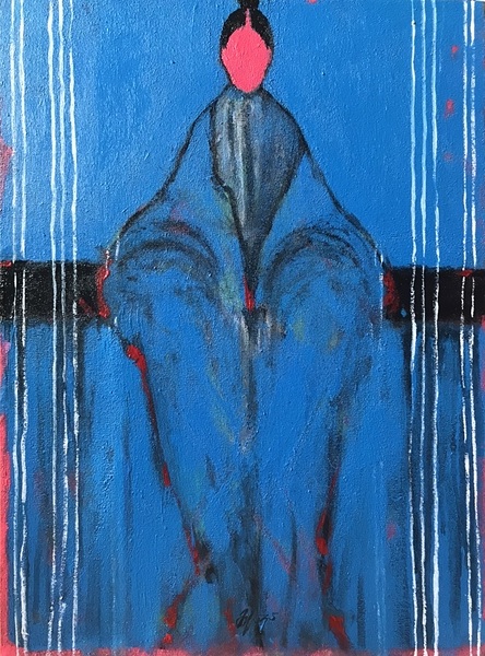 Contemporary abstract art  8 by Gela Mikava