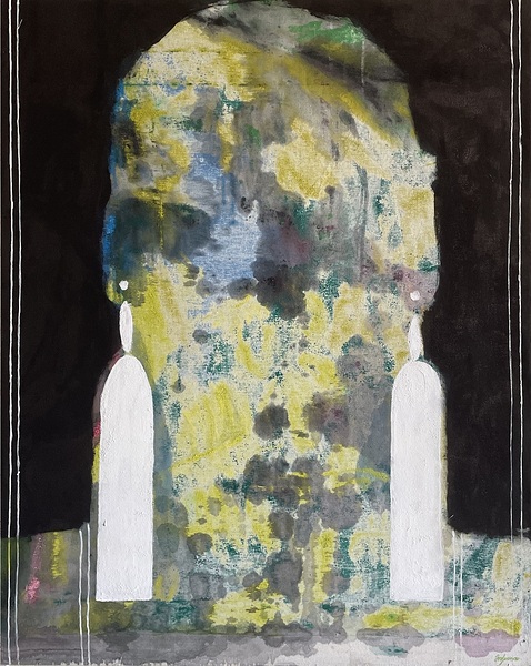 Contemporary abstract art  6 by Gela Mikava