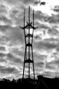 Sutro Tower in the Clouds