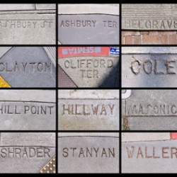 Streets of Cole Valley - black borders