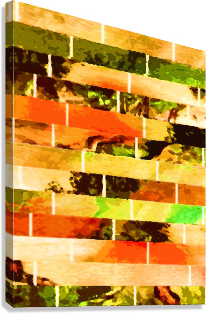 Calendrier Carte Canvas Print