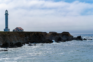 Point Arena Lighthouse in late day light