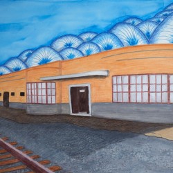 Art Deco Train Station