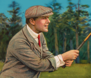 1910 Vintage Golf Art 