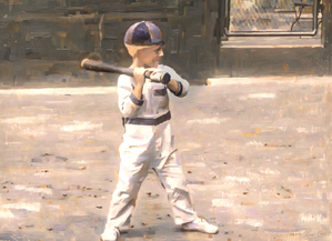 1919 Happy Kid Ballplayer
