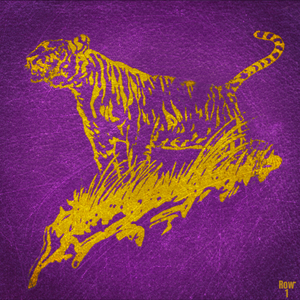 1921 LSU Tiger Art