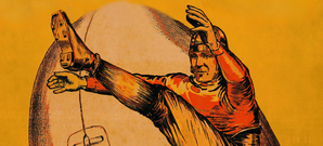 1928 Football Punt Art