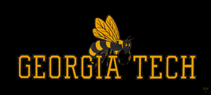 Vintage Georgia Tech Yellow Jacket Art