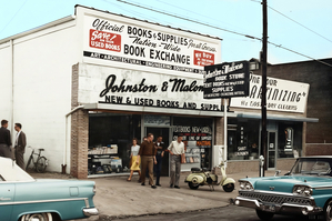 1950s Johnston and Malone Bookstore Auburn Alabama