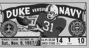 1957 Duke vs. Navy