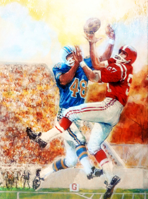 1968 Fall Football Art