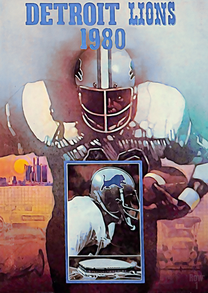 1980 Detroit Lions Retro Remix