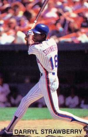 1986 Darryl Strawberry Poster