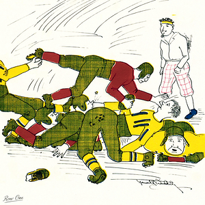 1920s South Carolina Football Art