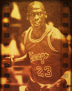 1985 Michael Jordan Filmstrip Wall Art