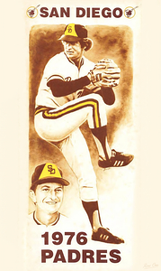 1976 San Diego Padres Art