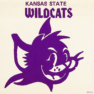 1970s Kansas State Wildcat Art