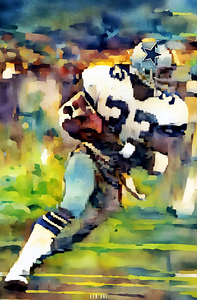 Tony Dorsett Painting