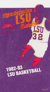 1982 LSU Tigers Basketball Art