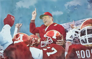 Indiana Hoosiers Football Art