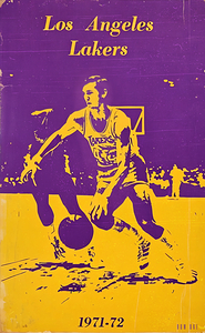 1971 LA Lakers Art Remix