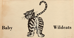 Vintage Baby Wildcats Art