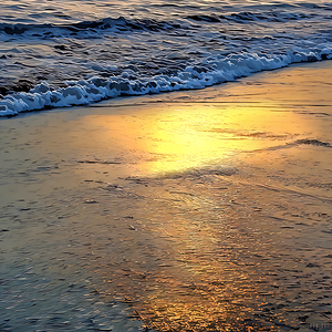 manhattan beach sunset 
