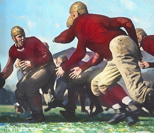 Wisconsin Badger Handoff