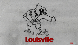 1980 Louisville Cardinal Football Art