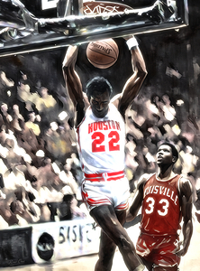 1983 Clyde Drexler Houston Cougar Dunk