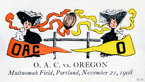 1908 Oregon vs. Oregon State Civil War Game