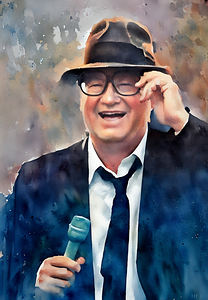 harry caray painting