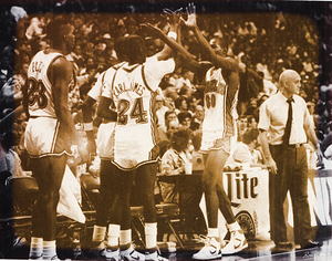 1988  UNLV Runnin Rebels Basketball Photo with Tark