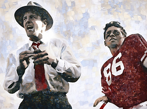 Bud Wilkinson OU Sooners Football Art