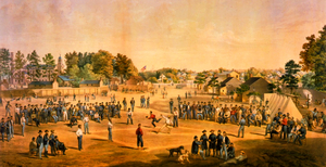 1863 Baseball Art