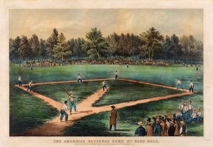 1865 Baseball Championship at Elysian Fields 