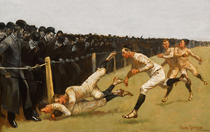 1890 yale princeton football frederic remington 