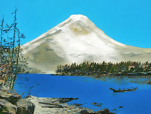 1890s mount rainier art remix