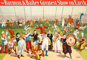 1898 barnum bailey circus art