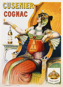 1898 cusenier cognac ad