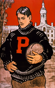 1901 Princeton Football Artist John E. Sheridan