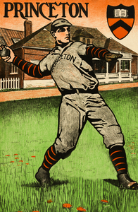 1903 Princeton Baseball Art