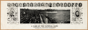 1907 Chicago Cubs A Yard of the National Game 