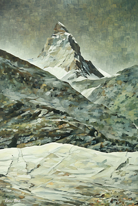 1907 matterhorn art remix