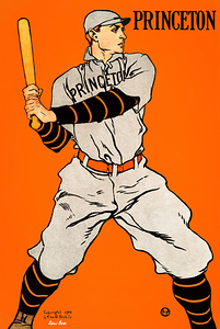 1908 princeton baseball art penfield