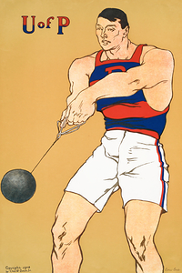 1908 university of pennsylvania track art