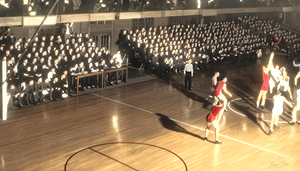 1930s Iowa State vs. Oklahoma Basketball Art