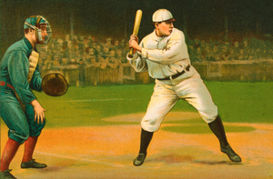 1911 John Tortes Meyers At Bat