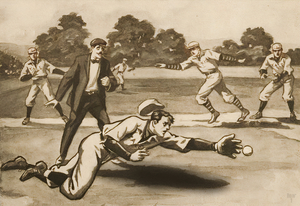 1911 Baseball Art