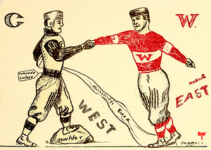 1911 wisconsin badgers football art row1